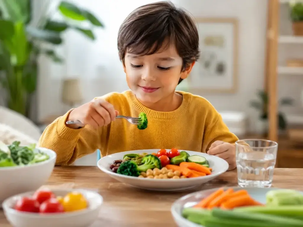 Alimentación responsiva en niños y educación alimentaria familiar
